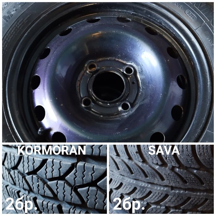 Зимни гуми с джанти Пежо 206/ Peugeot 206