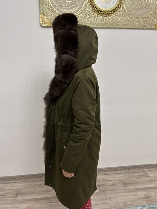 Парка цвета хаки