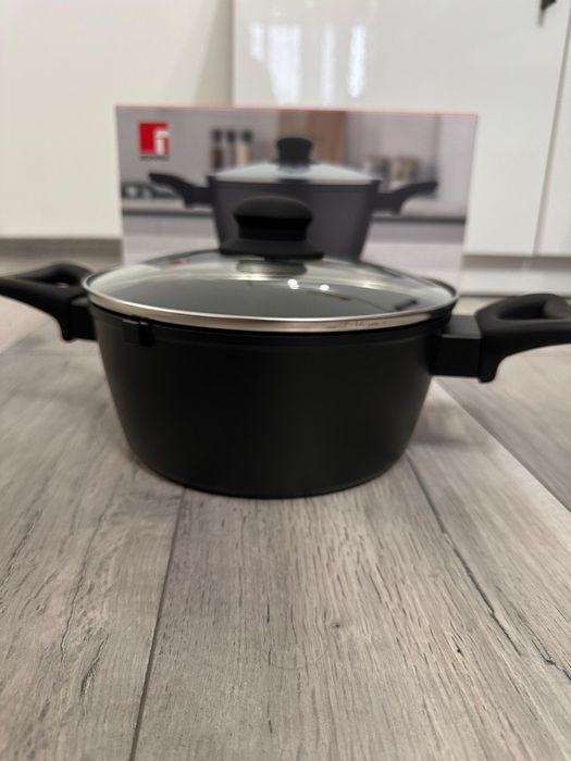 Oală Berlinger Expert 28 cm cu capac – inducție, nouă