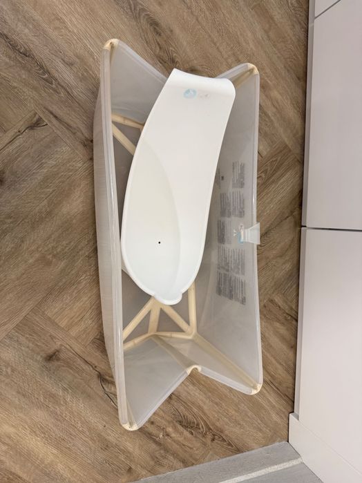 Сгъваема вана Stokke Flexi Bath и поставка за новородено