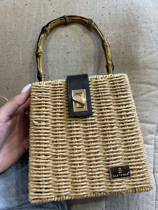 Плетена малка чанта