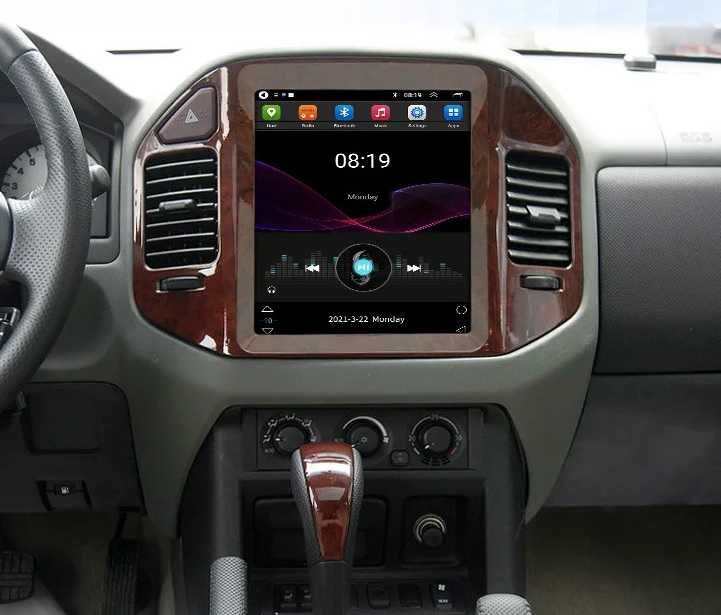 Мултимедия за Mitsubishi Pajero Android Навигация V60 V68 V73 махагон