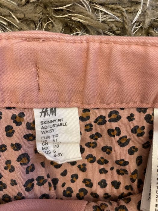 Подплатени дънки H&M 110 р-р (4-5 г.)