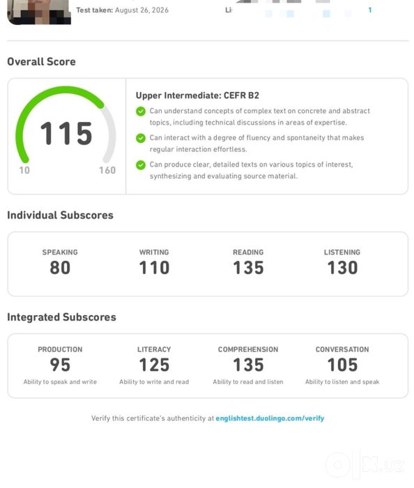 Duolingo DET экспресс курс до результата