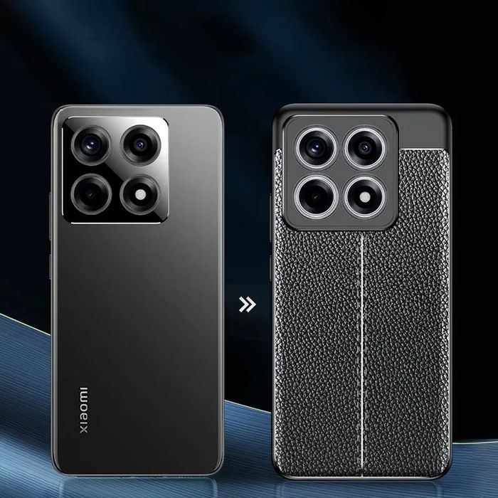 Xiaomi 14T Pro / 14T / Лукс кейс гръб кожена шарка