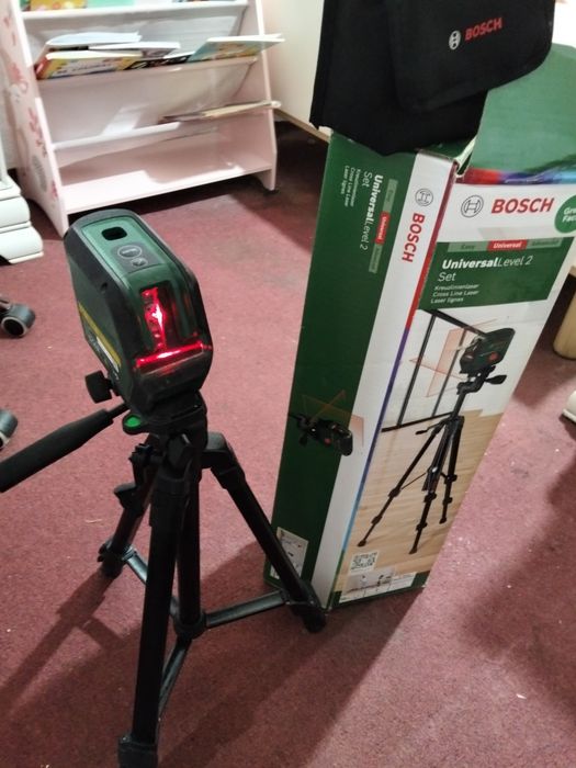 Laser Bosch folosit o singura data