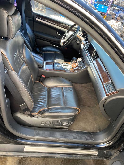 Dezmembrez Audi A8 D3 FaceLift 3.0/4.2 TDI/ASN/BVN/BVK/usa/interior/jante/stopuri/faruri/capota/fusta bara fata/plafon