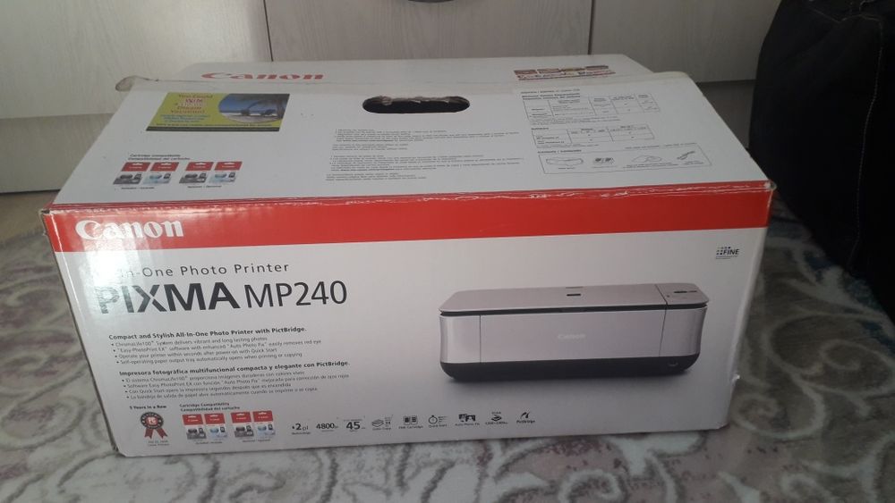 Принтер Canon PIXMA MP240
Canon PIXMA MP240