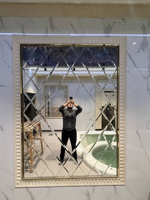 Зеркало ромбик. Xar xil turdagi oyna xizmatlari