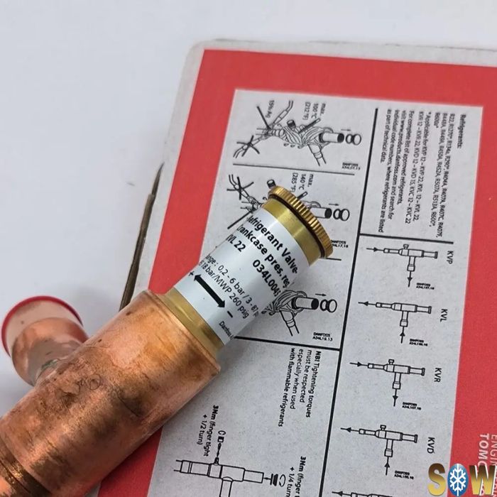 Регулятор давления в картере компрессора Danfoss KVL22 (034L0045)