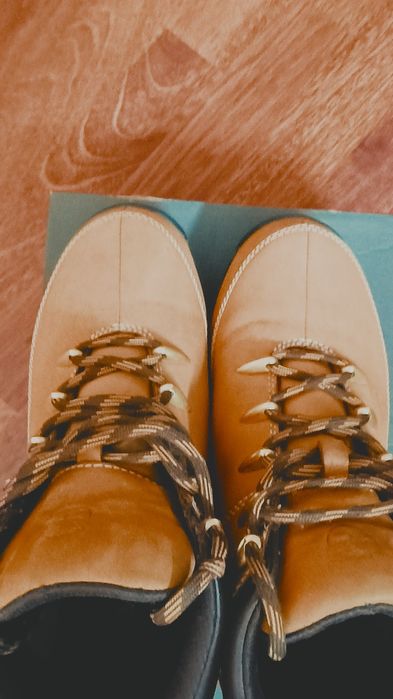 Gold Timberland, Mid Hiker, Nabuck