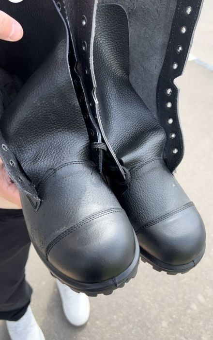 Берцы летние натуралка