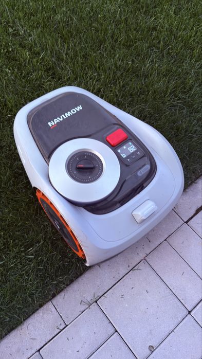 Robot tuns iarba - gazon Navimow i105 + prelungire antena + disc metalic cu 6 lame
