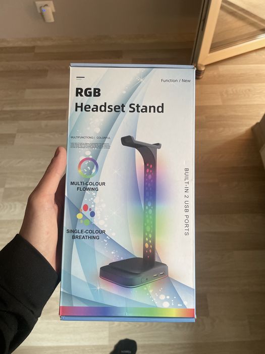 tastatura WHITESHARK (60%) + mousepad + headset stand