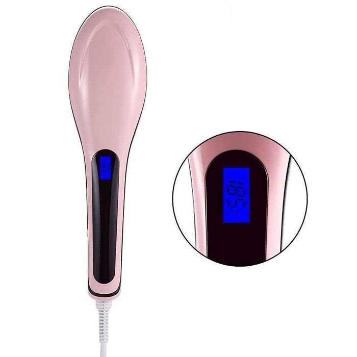 Йонна четка за изправяне на коса керамична от JANELOVE