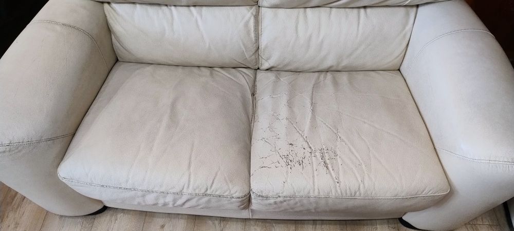 Дивани от естествена кожа.Двуместен и триместен диван