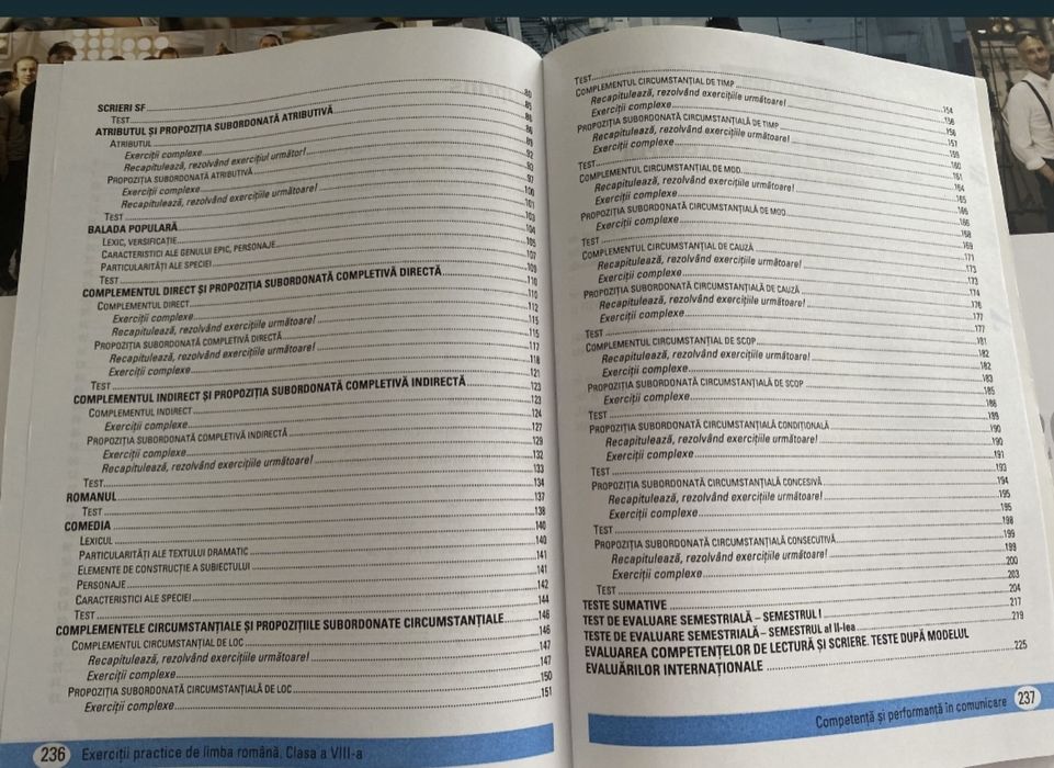 Maria Rusu- Exerciții practice de lb. română- cls. 8