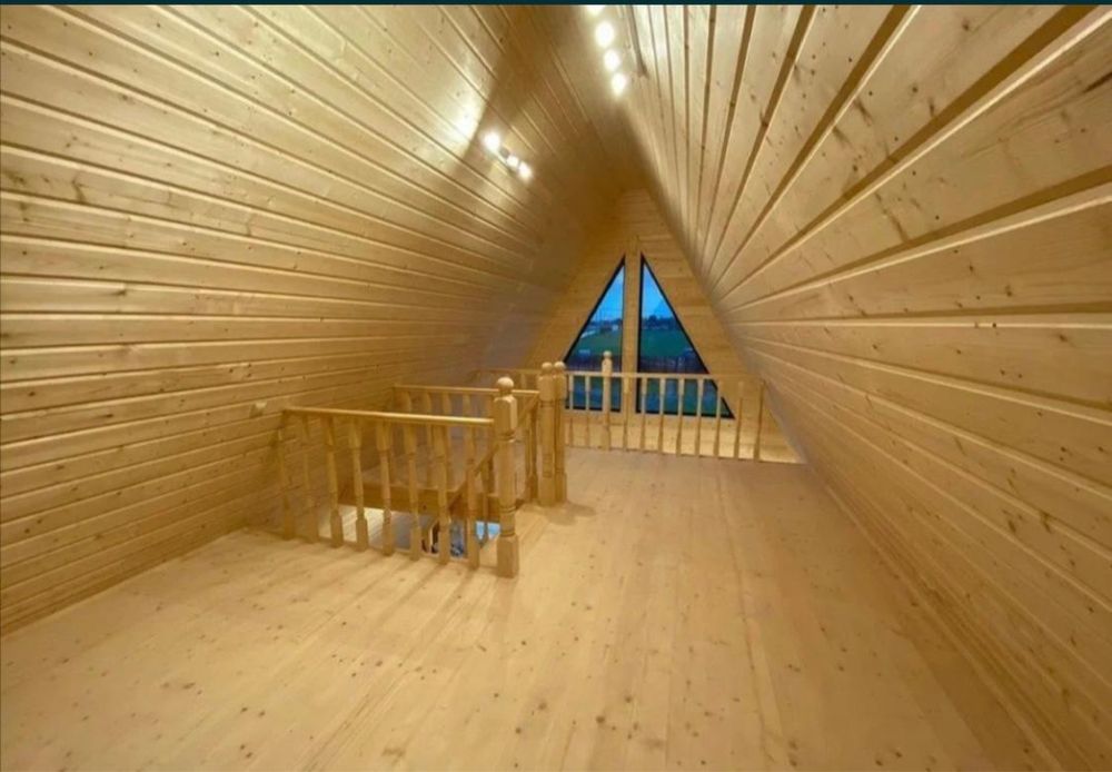 Cabana tip a din lemn