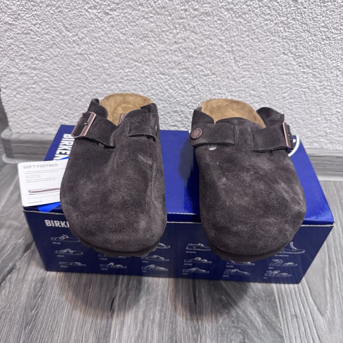 Birkenstock Boston LEVE Mocca, mărime: 36