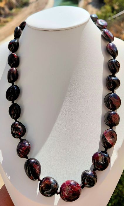 Бусы   Гранат ..