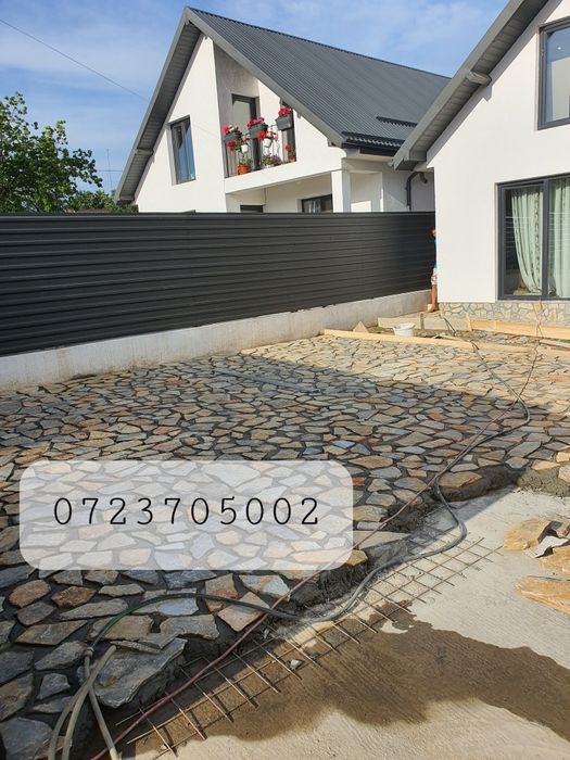 Piatra naturala de munte de Grecia 100%. Lucrez în toată Țara