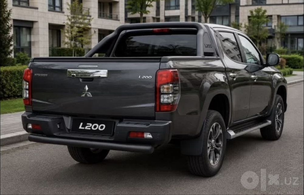 Защита бампера Mitsubishi l200 Pajero Sport