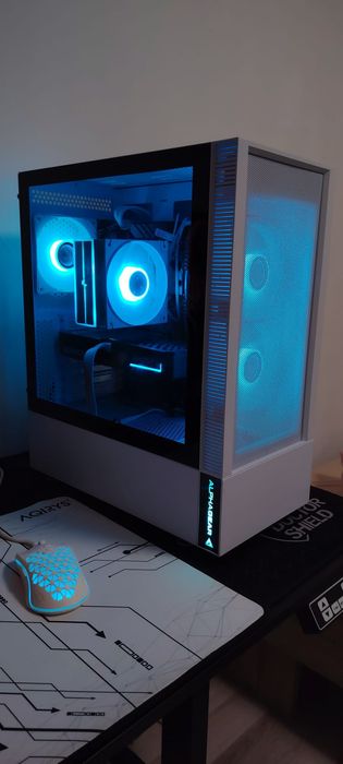 PC Gaming ZMEU Super Esports Edition, AMD Ryzen 5 5600 3.5GHz, 32GB DDR4, 1000GB SSD, RTX 5060 8GB GDDR7, Iluminare RGB