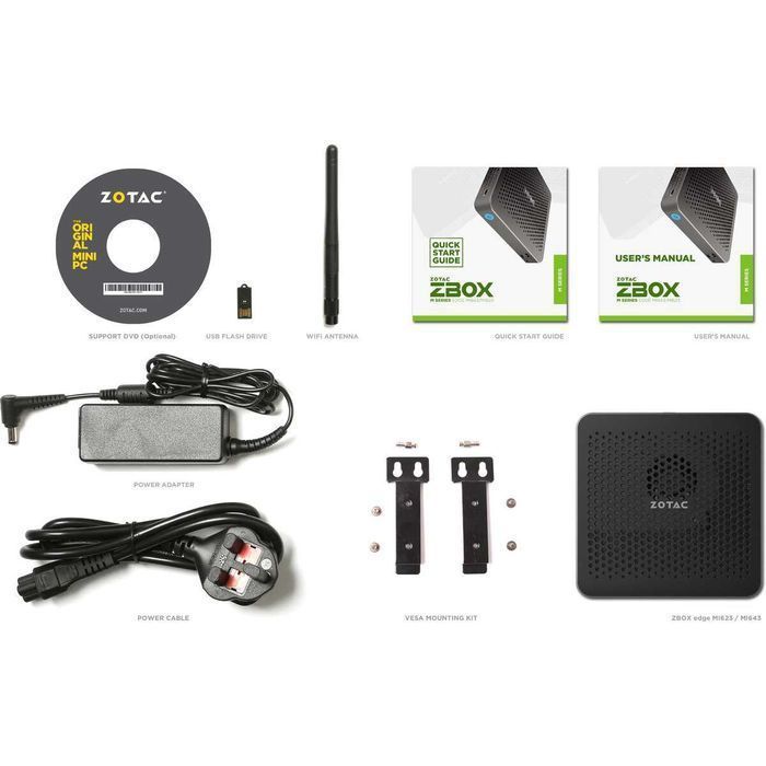 Mini PC ZOTAC ZBOX M Series Edge MI623 i3-10110U Intel UHD 620 Sigilat