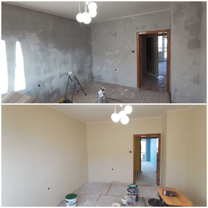 Качествена шпакловка и боядисване!