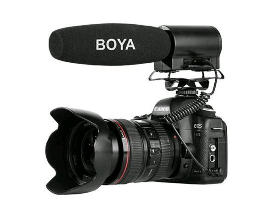 BOYA BY-DMR7 — это высококачественный конденсаторный микрофон