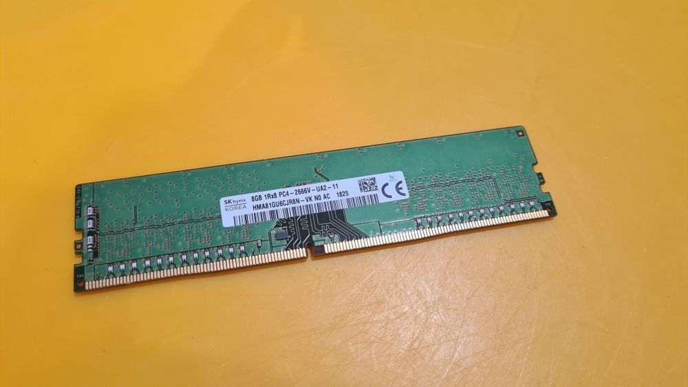 8GB DDR4 Desktop,1x8GB,SK Hynix,2666Mhz,CL19,Single Sided