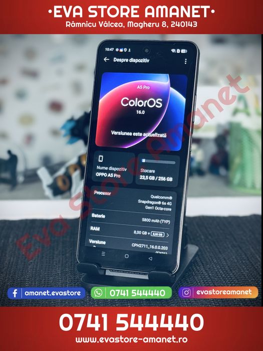 OPPO A5 Pro Black Brown 256GB 8GB RAM Dual SIM