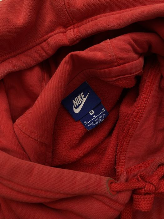 Красное Худи Nike