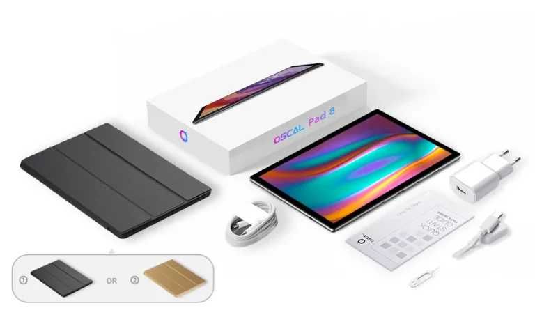 Blackview OSCAL PAD8 4/64GB 4G 10.1 инча Android 11 Таблет Златист