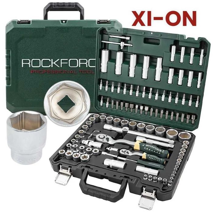 Гедоре 108 части ROCKFORCE XI-ON – със специални вложки