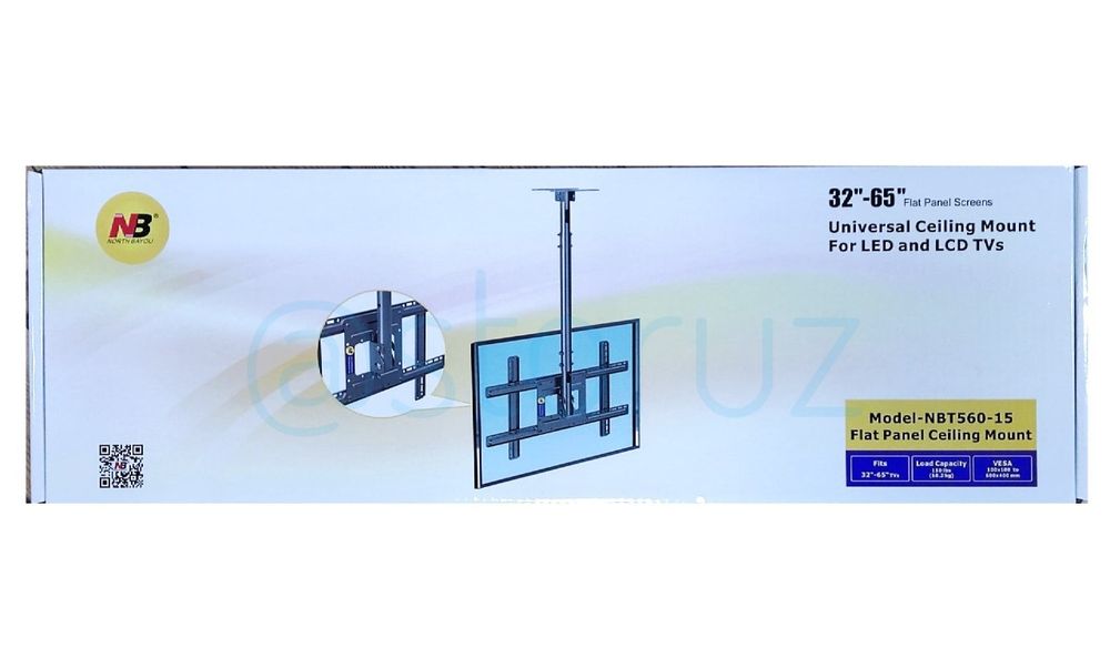 Потолочный кронштейн: NB T650
Потолочный кронштейн:

Для 1 ТВ:
NB NBT5