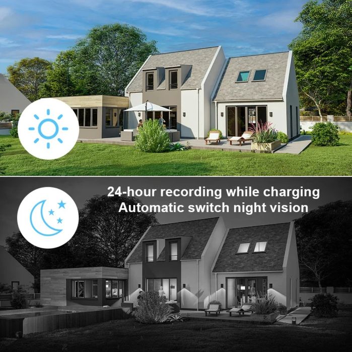 Мини  WiFi Камера за наблюдение, Full HD 1080P, нощно виждане