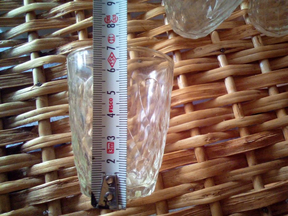 Уникални огнеупорни фасетирани чаши.Чети описанието!