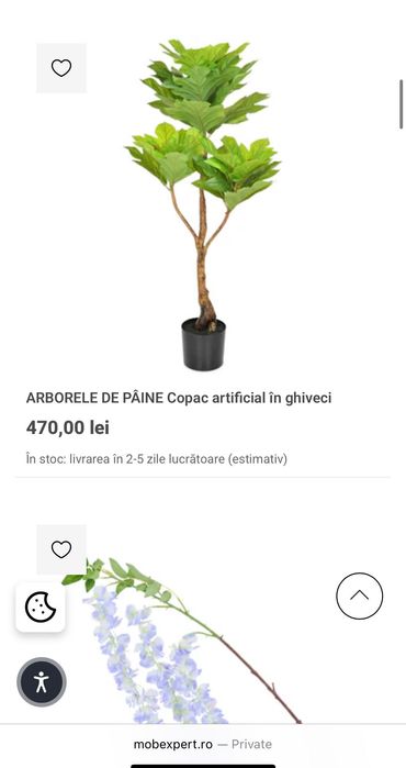 Planta artificiala Bambus Mobexpert