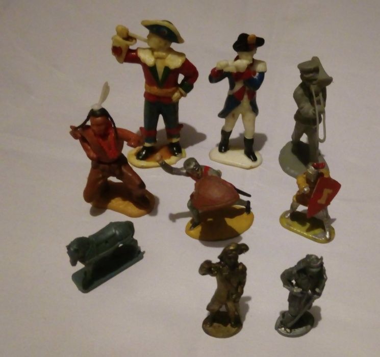 9 бр. Стари СОЦ играчки / Фигурки от яйца Kinder Surprise и други гр ...