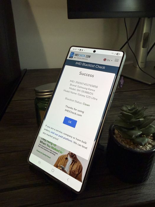 Samsung Galaxy S25 Ultra - 512 GB - stare foarte buna/ 34 cicluri