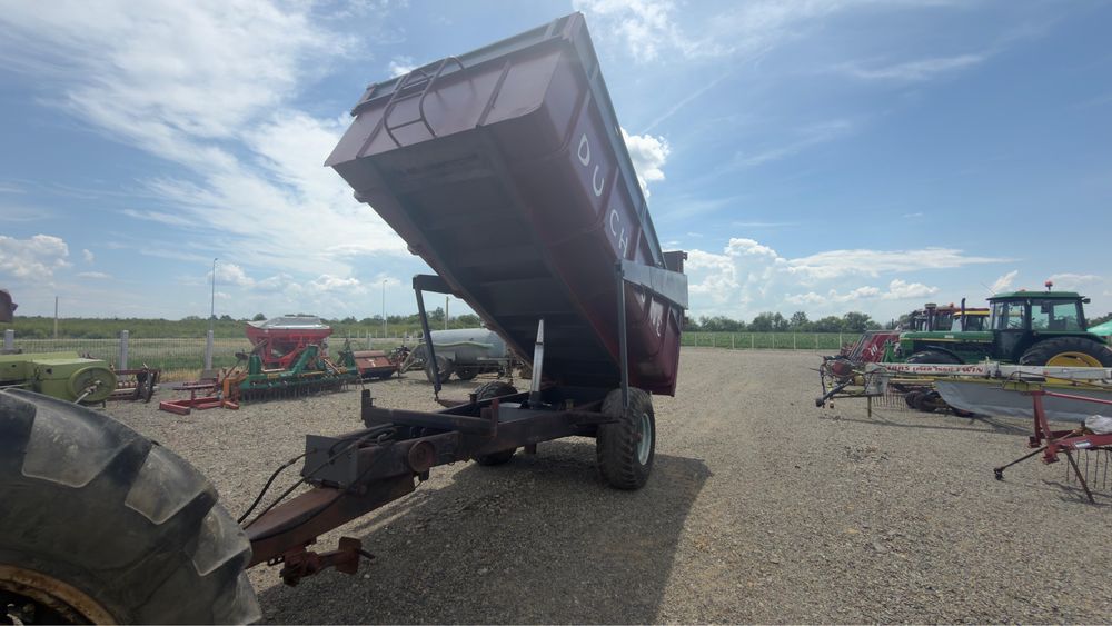 Remorca Agricola  Basculabilă  pe axă Tandem Duchesne de 11 tone