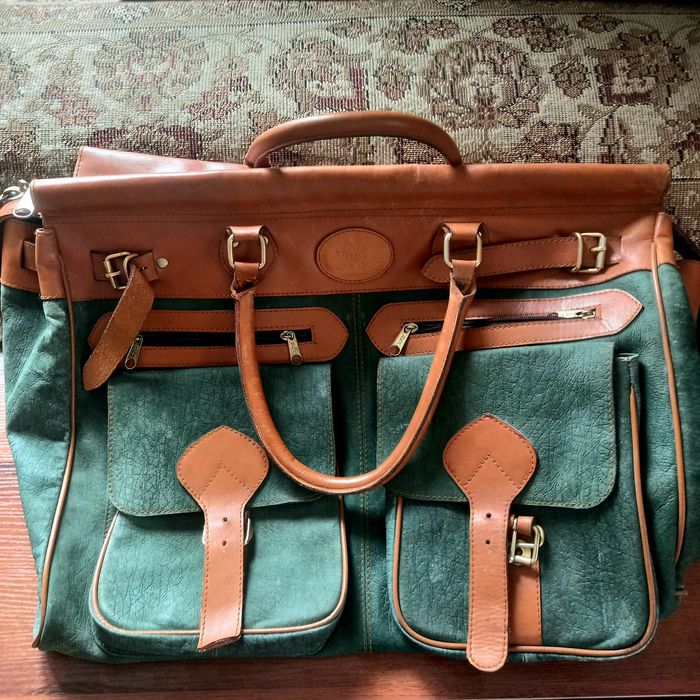 Сумка из кожи слона