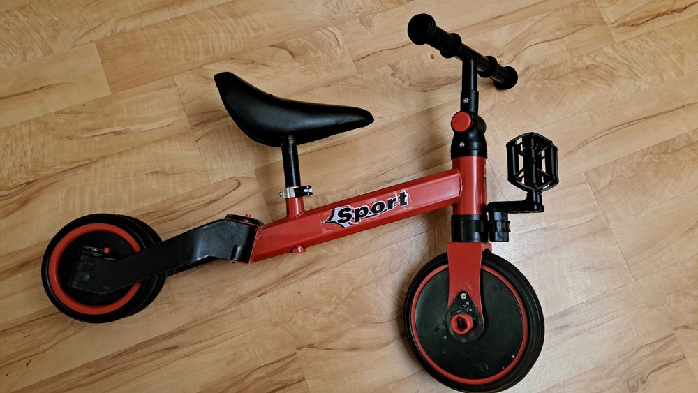 Trotineta-reglabila cu sau fara pedale pt copii 2-3 ani