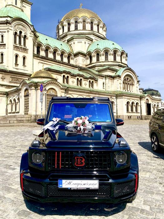 Mercedes-benz G-class Brabus под наем за Сватба ,Бал ,Трансфер и други