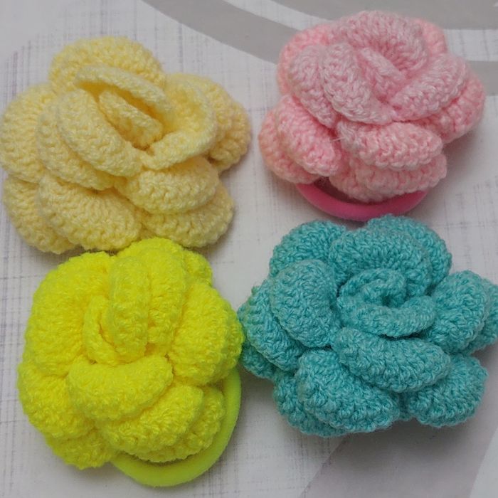 Розочки резиночки для волос