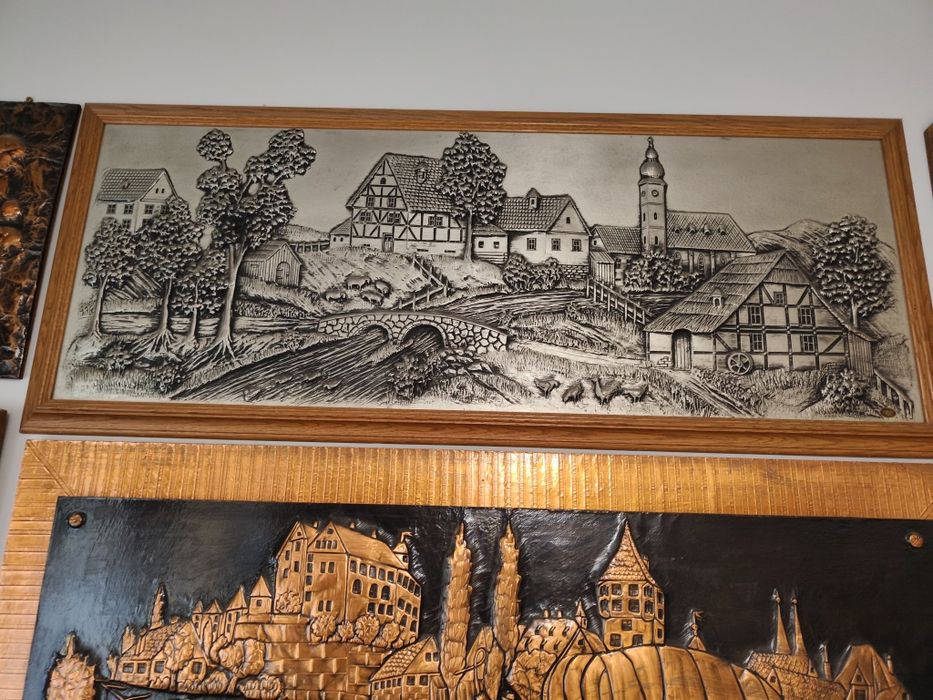 Lot 17 tablouri cupru și zinc doar 3500 de lei