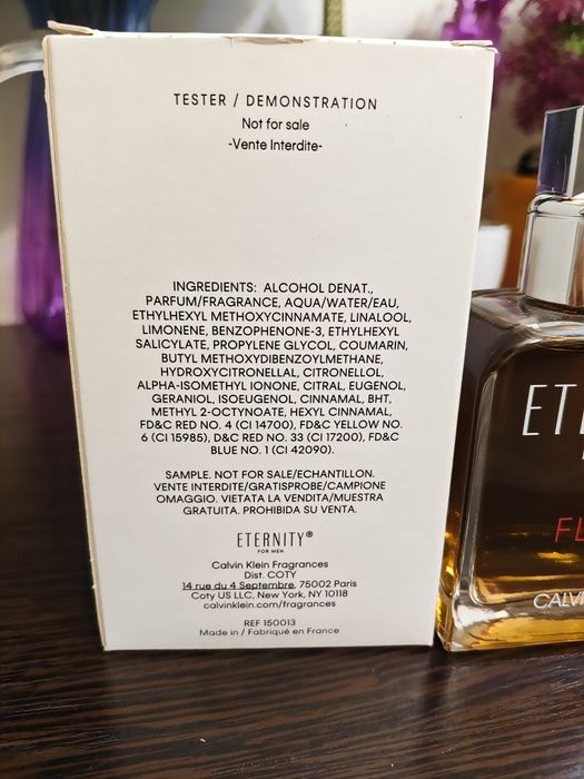 Мужской парфюм Calvin Klein Eternity flame