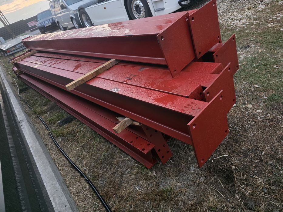 Structura Hală Metalica 25x12x6 , 300 m³, IPE 240 si 200,Ferme ,Stalpi