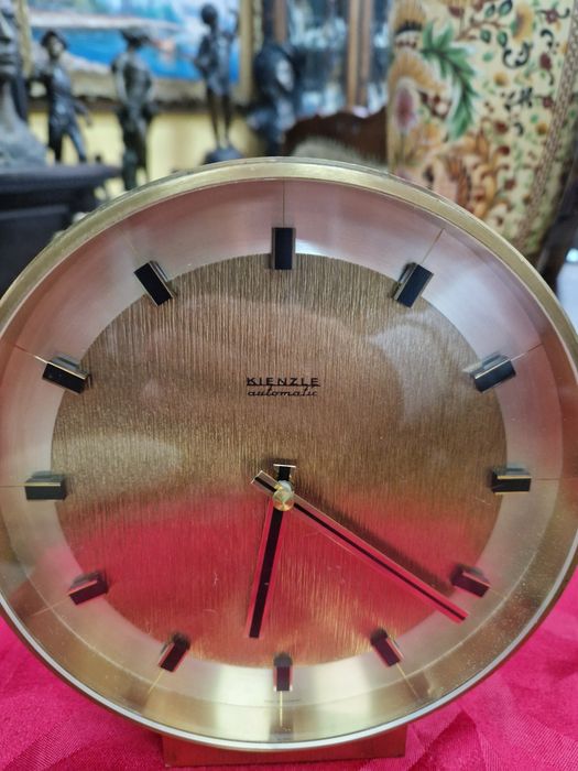Уникален голям антикварен немски часовник KIENZLE Automatic